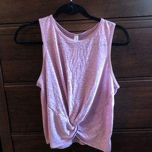 Lululemon twist knot tank